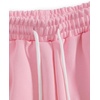 image:imageAelfric Eden Baggy Wide Leg Sweatpants Flower Embroidery Casual Y2K Elastic Drawstring Lantern Barrel Lounge Trouser PantsPink