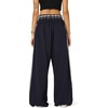 image:imageAelfric Eden Baggy Wide Leg Sweatpants for Women Men Double Elastic Waisted Streetwear Y2K Casual Trouser with PocketsDark Blue