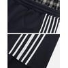 image:imageAelfric Eden Baggy Wide Leg Sweatpants for Women Men Double Elastic Waisted Streetwear Y2K Casual Trouser with PocketsDark Blue