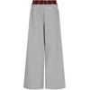 image:imageAelfric Eden Baggy Wide Leg Sweatpants for Women Men Double Elastic Waisted Streetwear Y2K Casual Trouser with PocketsGrey