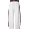 image:imageAelfric Eden Baggy Wide Leg Sweatpants for Women Men Double Elastic Waisted Streetwear Y2K Casual Trouser with PocketsWhite