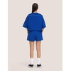 image:imageAelfric Eden Cloud Oversized Sweat Set for women 2 Piece Shorts Sets 2026 Summer Casual Loose Short Sleeve MatchingBlue