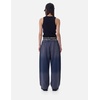 image:imageAelfric Eden Double Waist Washed Baggy Sweatpants Loose Wide Leg Plaid Patchwork Casual Pants with PocketsDark Blue