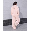 image:imageAelfric Eden Sweatsuits Women 2 Piece Outfit Fall Fleece Tracksuit Matching Oversized Hoodies Baggy Sweatpants SetLight Pink