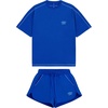 image:imageAelfric Eden Cloud Oversized Sweat Set for women 2 Piece Shorts Sets 2026 Summer Casual Loose Short Sleeve MatchingBlue