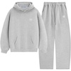 image:imageAelfric Eden Sweatsuits Women 2 Piece Outfit Fall Fleece Tracksuit Matching Oversized Hoodies Baggy Sweatpants SetGrey