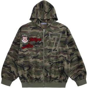 image:imageAelfric Eden Camo Zip Up Hoodie with Studded Y2k Graphic Oversized Hoodies Vintage Streetwear OutfitsCamouflage
