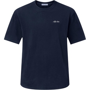 image:imageAelfric Eden Mens T Shirts Casual Heavyweight Cotton Classic Tees Short Sleeve TopsNavy Blue