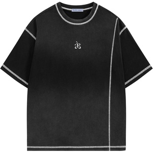 image:imageAelfric Eden Unisex Oversized T Shirt Heavyweight Cotton Baggy Shirts Tees Short Sleeve TopsBlack